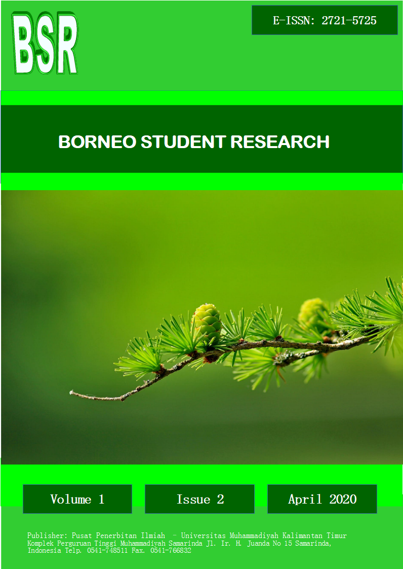 					View Vol. 1 No. 2 (2020): Borneo Student Research
				