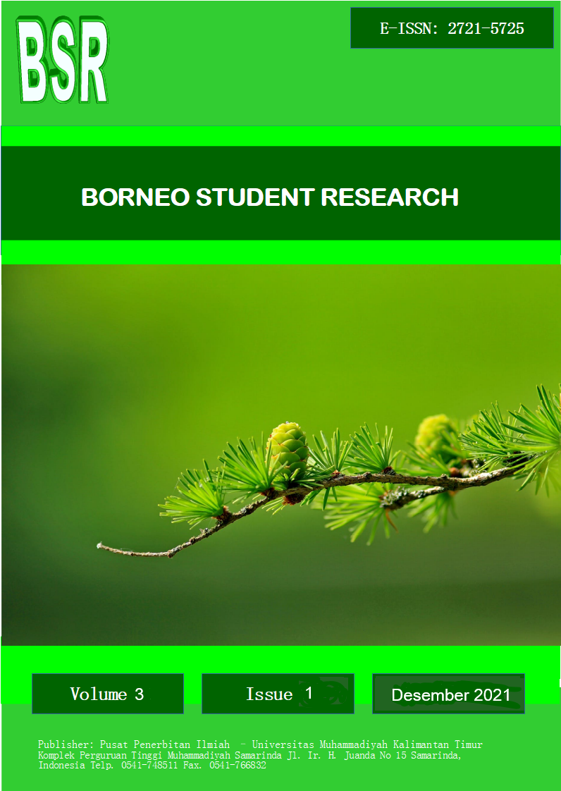 					View Vol. 3 No. 1 (2021): Borneo Student Research
				